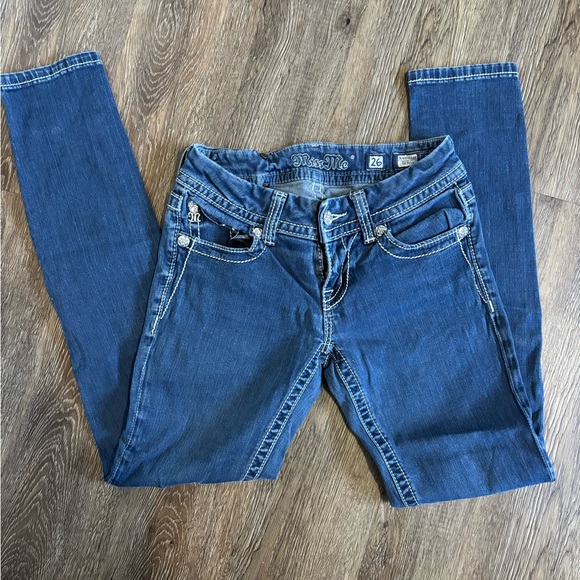 Miss Me Dark Blue Skinny Jeans - Picture 2 of 5